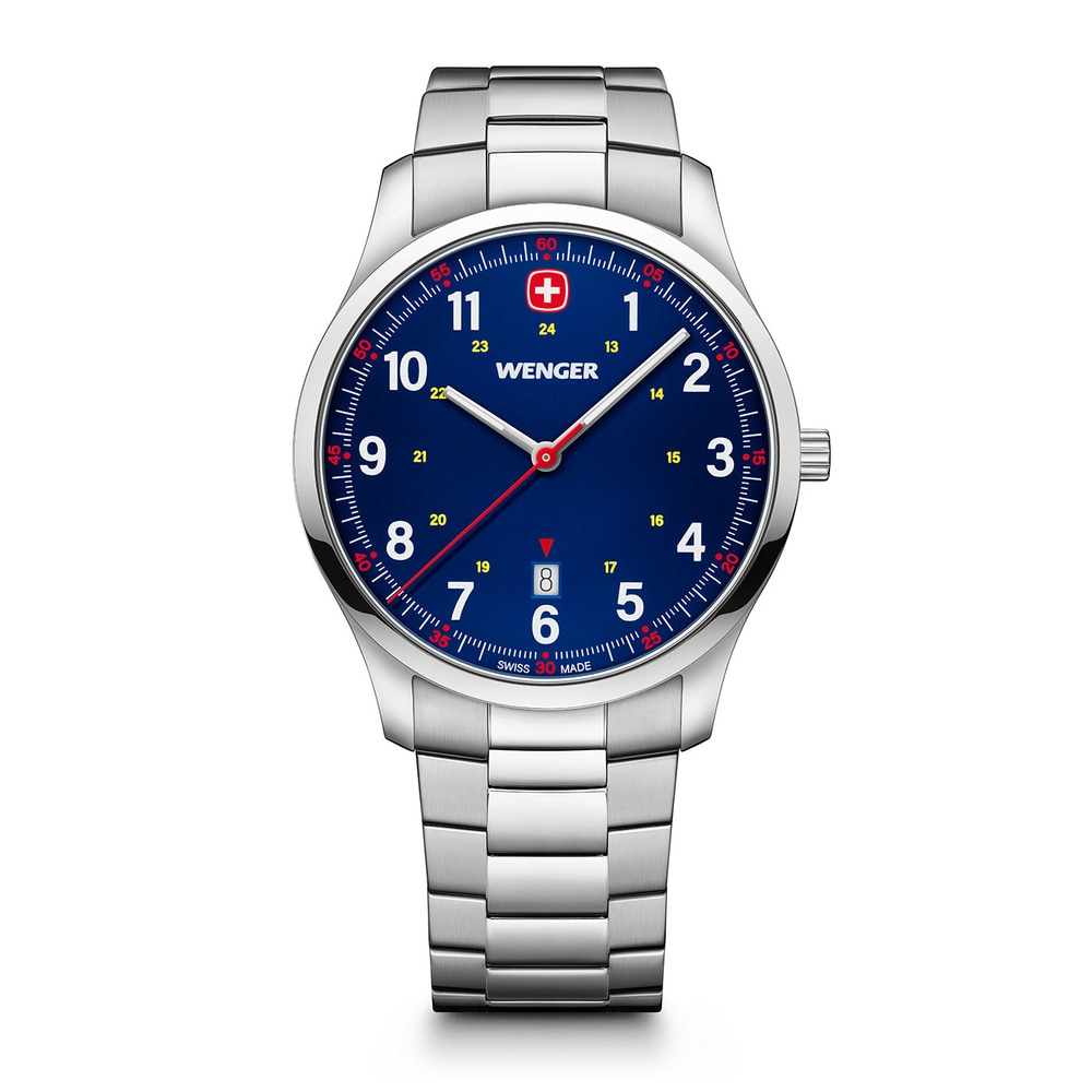 Herrenuhr blau Ø 42 mm
