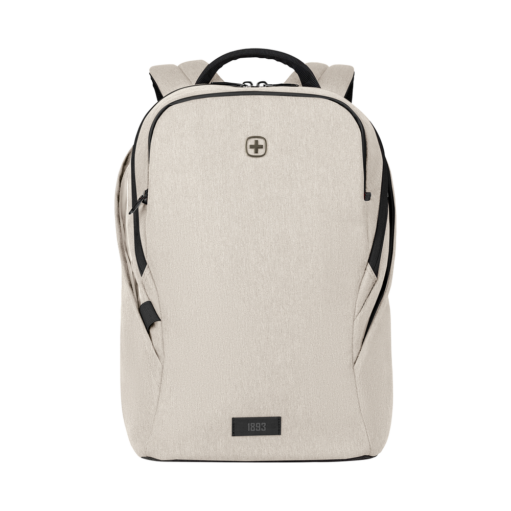 16 Zoll Laptop-Rucksack mit Tablet-Fach, sandfarben