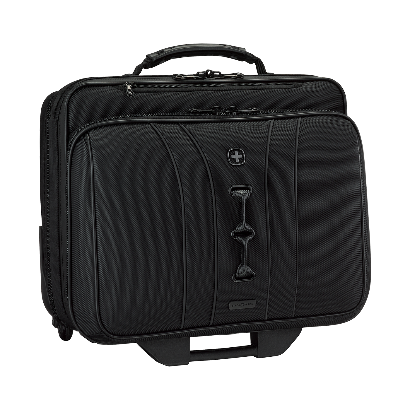 15,6 Zoll Laptop-Tasche mit Rollen und Tablet-Fach