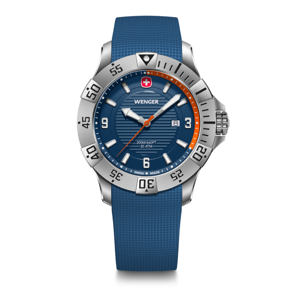 Herrenuhr blau Ø 43 mm