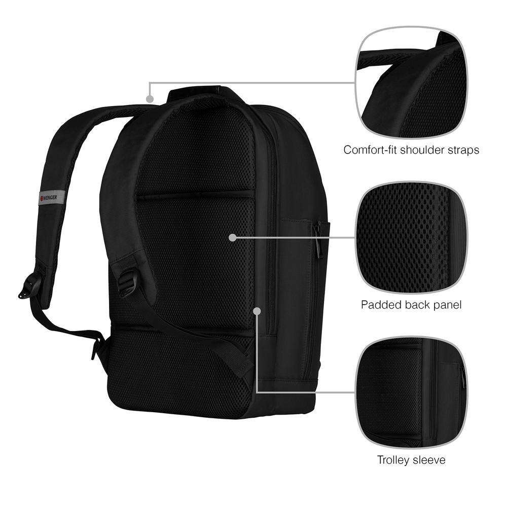 16 Zoll Laptop-Rucksack mit Tablet-Fach