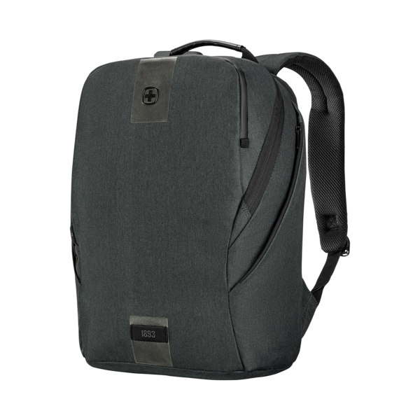 16 Zoll Laptop-Rucksack mit Tablet-Fach, kohlefarben