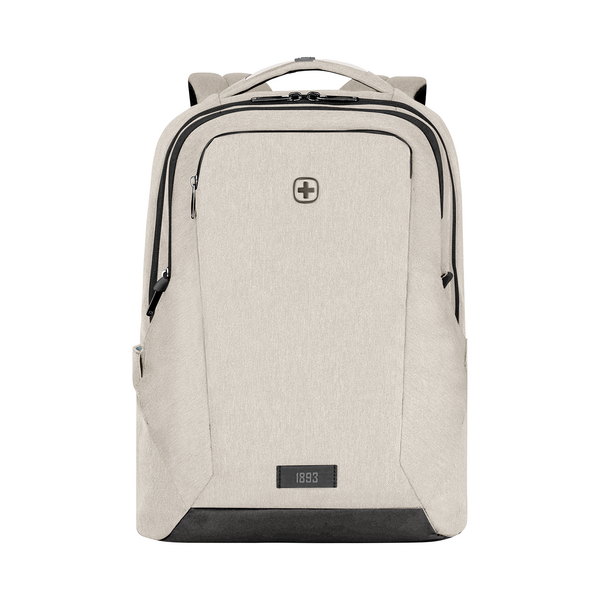 16 Zoll Laptop-Rucksack mit Tablet-Fach, sandfarben