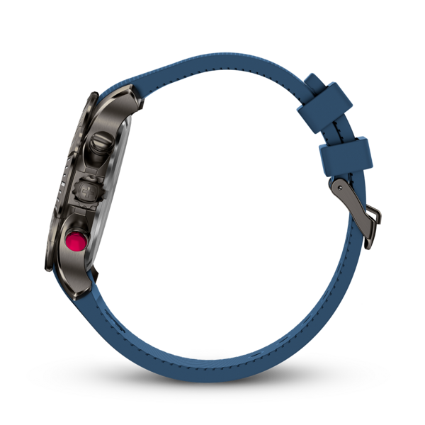 Chrono Herrenuhr blau-grau Ø 43 mm