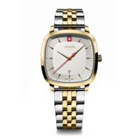 Herrenuhr zweifarbig Ø 37 mm Eine zeitlose, klassische Uhr mit modernem Twist