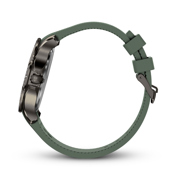 Herrenuhr grün-grau Ø 43 mm