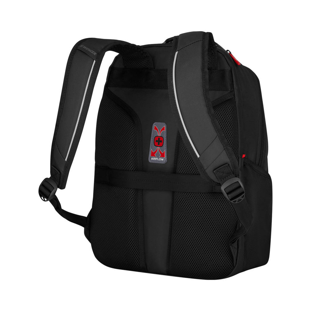 Laptop-Rucksack mit Tablet Fach, schwarz Tripled Protect Fach für einen Laptop bis zu 15,6 Zoll