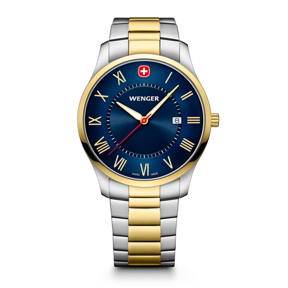 Herrenuhr zweifarbig Ø 42 mm