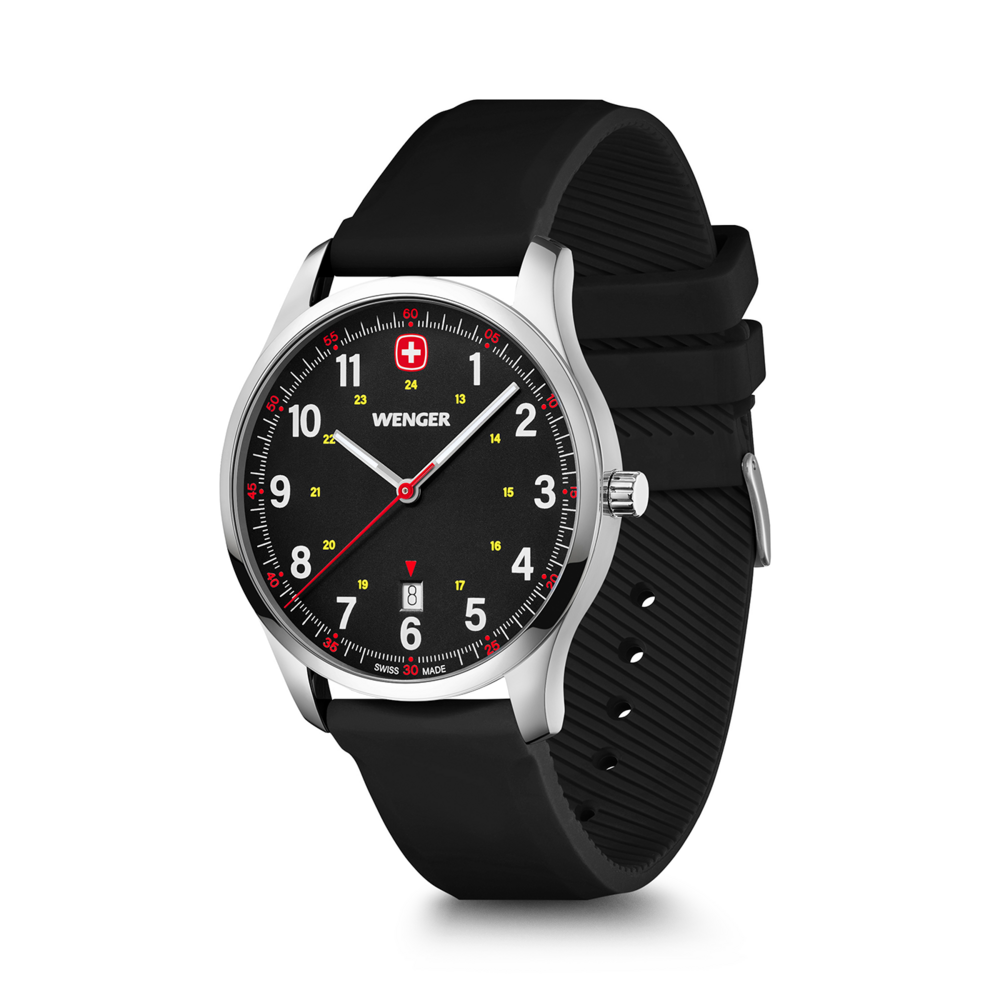 Herrenuhr schwarz Ø 42 mm
