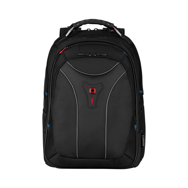 17 Zoll Laptop-Rucksack, schwarz