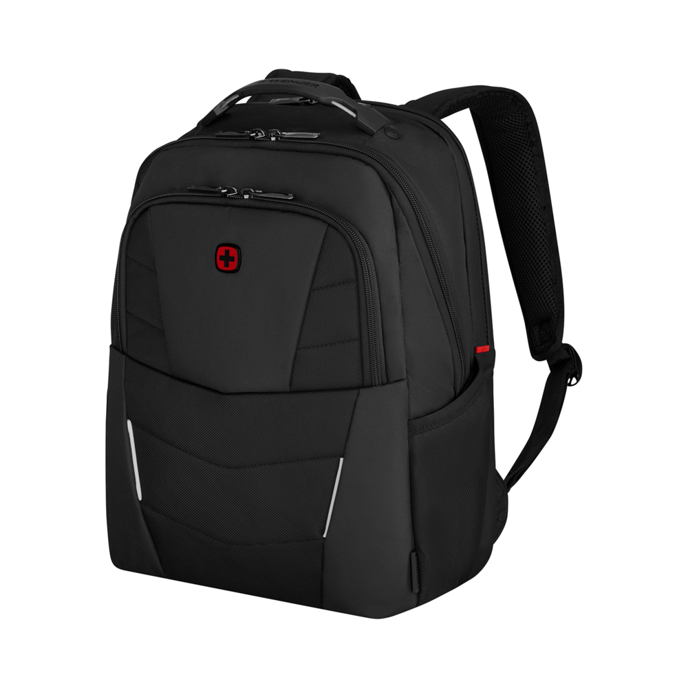 Laptop-Rucksack mit Tablet Fach, schwarz Tripled Protect Fach für einen Laptop bis zu 15,6 Zoll