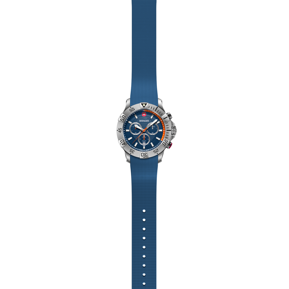 Chrono Herrenuhr blau Ø 43 mm