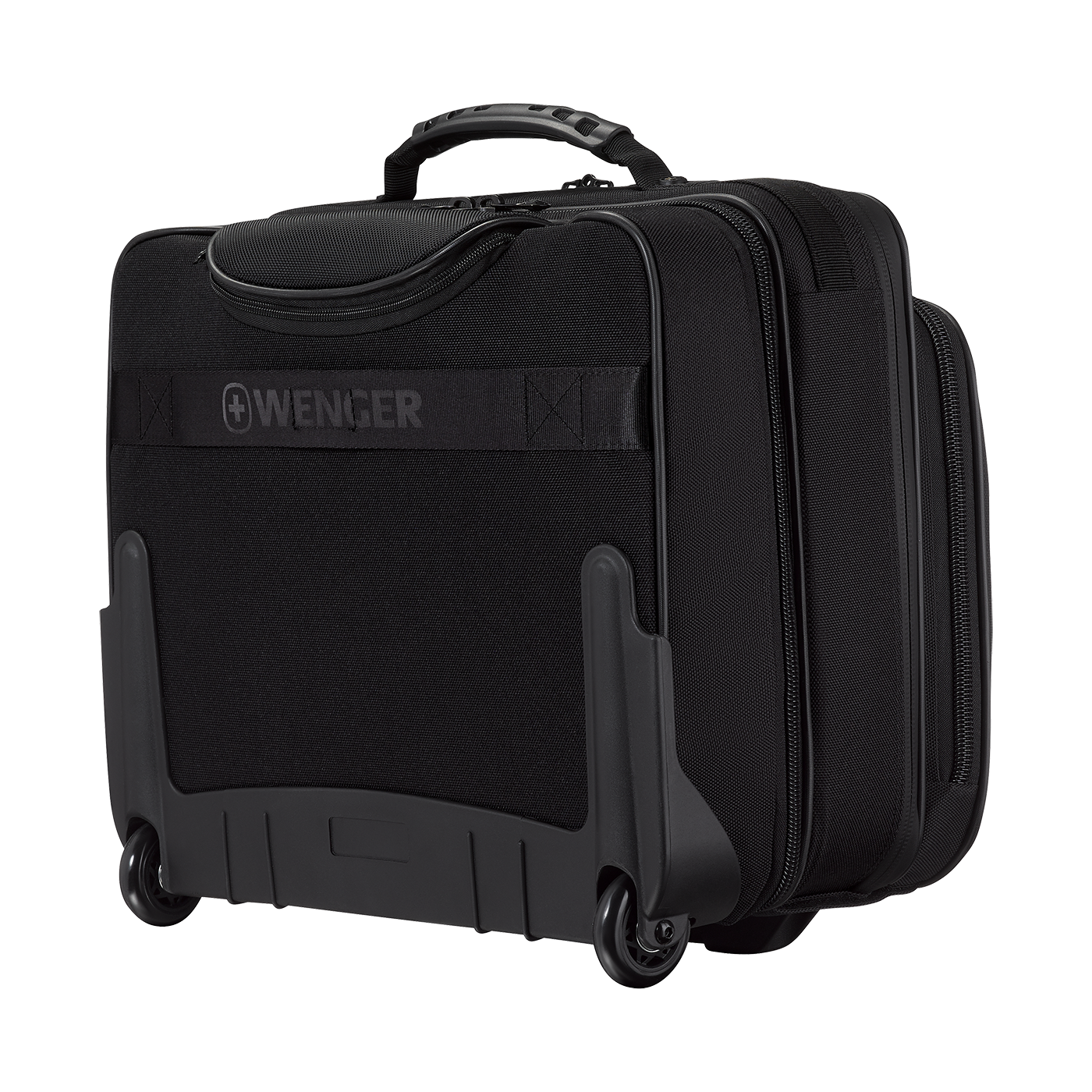 15,6 Zoll Laptop-Tasche mit Rollen und Tablet-Fach