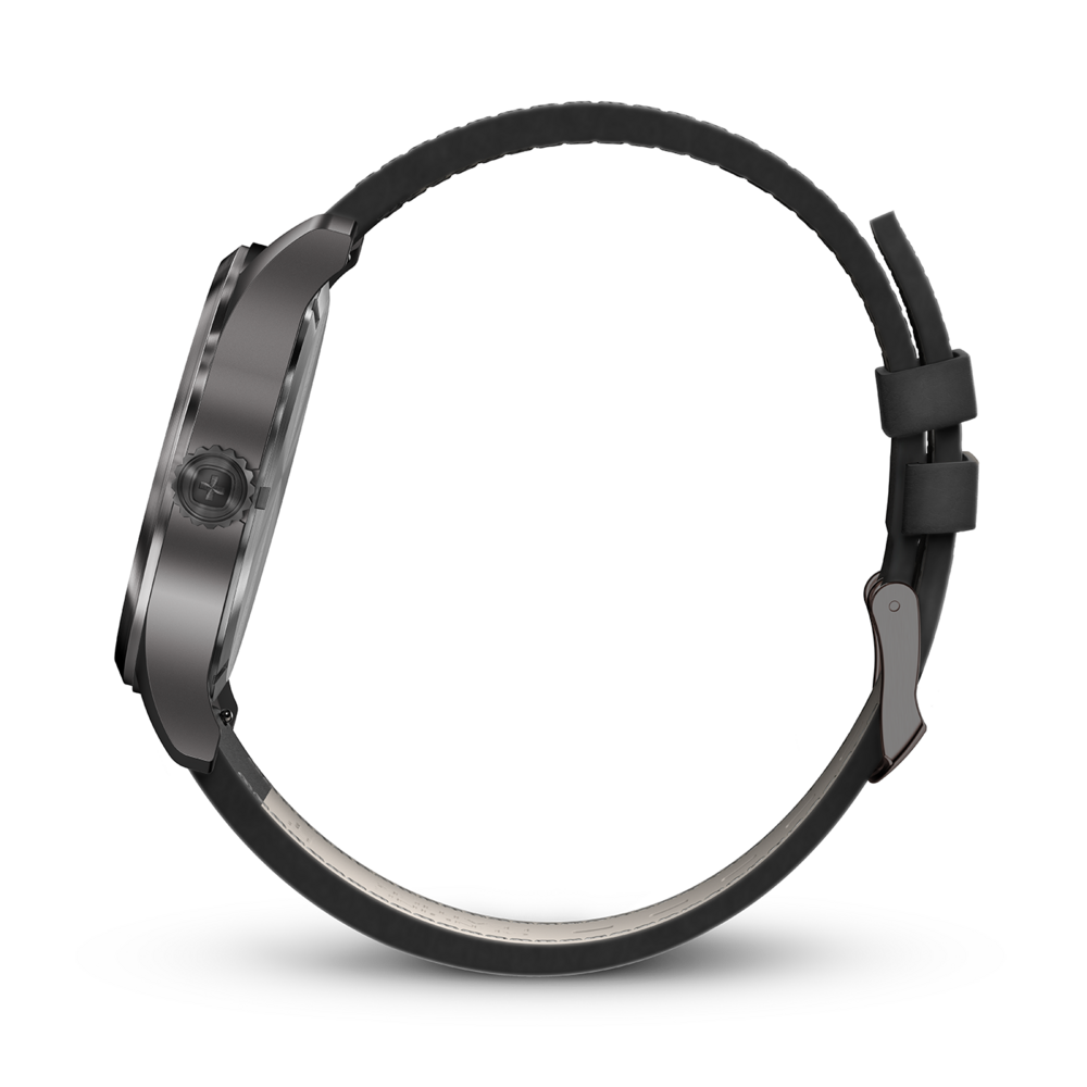 Herrenuhr schwarz-silber Ø 43 mm