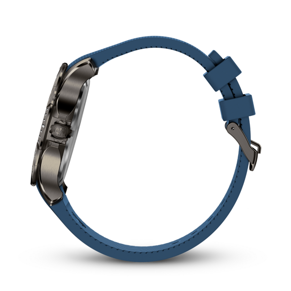 Herrenuhr blau-grau Ø 43 mm