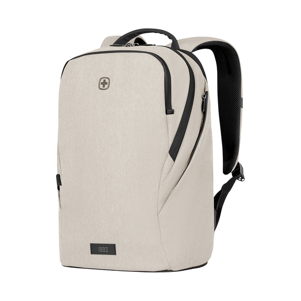 16 Zoll Laptop-Rucksack mit Tablet-Fach, sandfarben