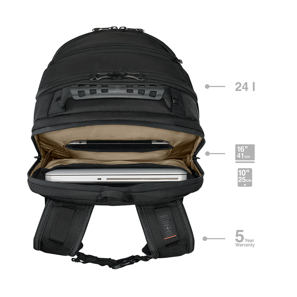 16 Zoll Laptop-Rucksack mit Tablet-Fach