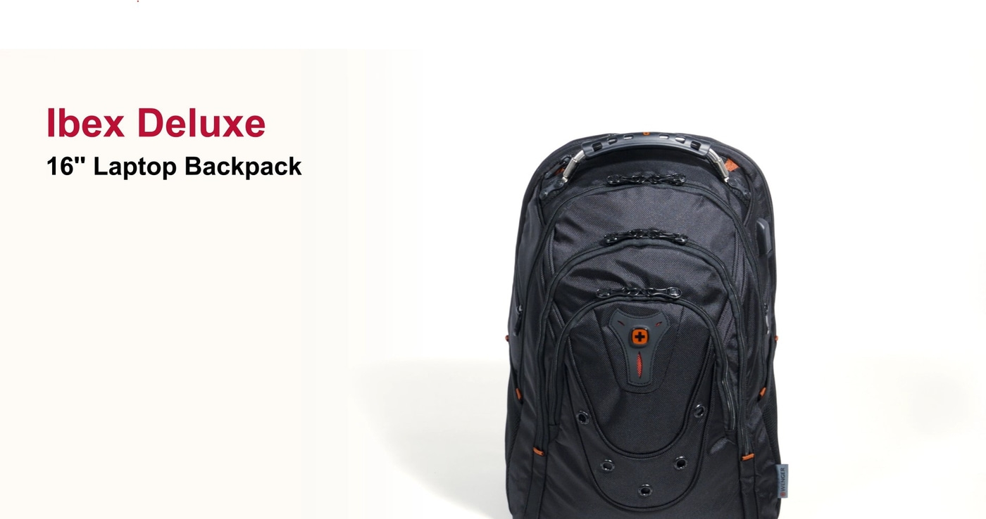 14-16 Zoll Laptop-Rucksack mit Tablet-Fach