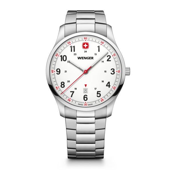 Herrenuhr weiß Ø 42 mm