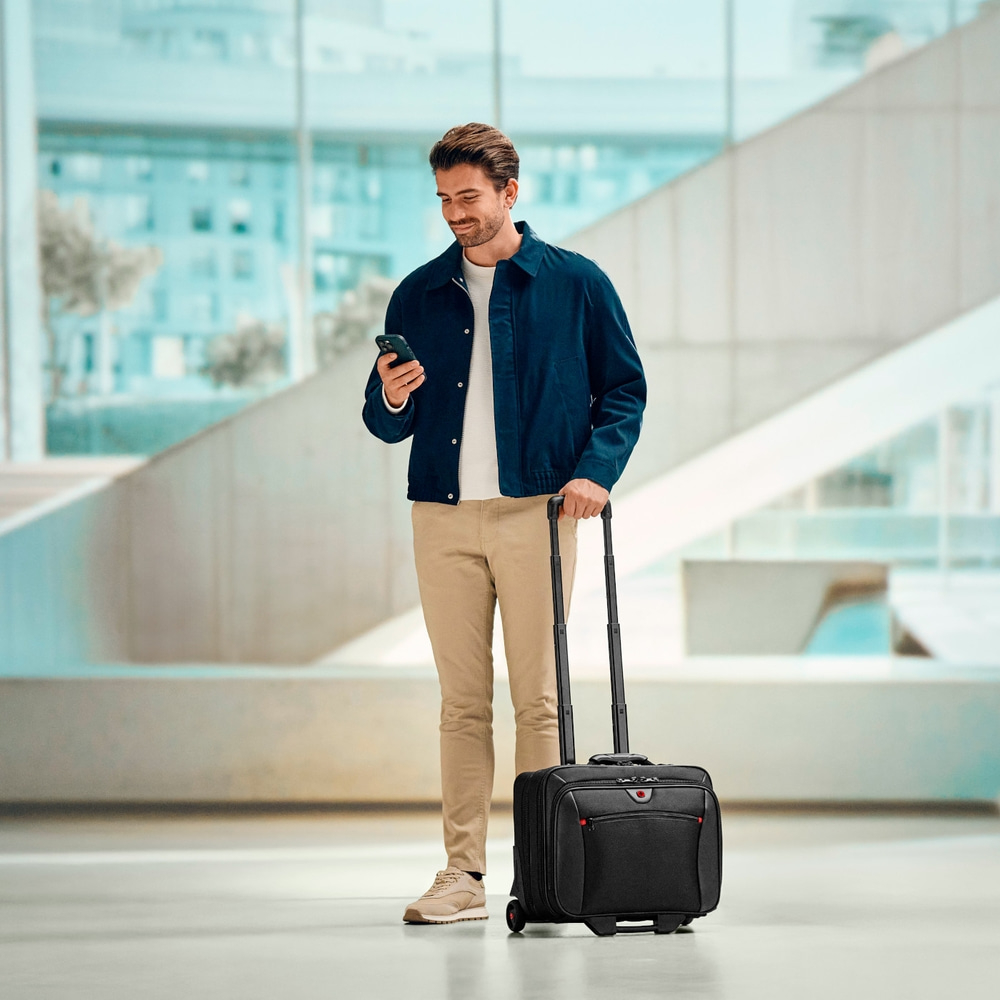 2-teiliges Business-Set mit Comp-U-Roller und passender 15,6 Zoll Laptoptasche 2-teiliges Business-Set mit Comp-U-Roller und passender 15,6 Zoll Laptoptasche
