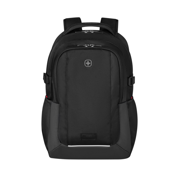 16 Zoll Laptop-Rucksack mit Tablet-Fach schwarz