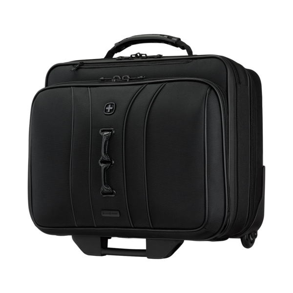15,6 Zoll Laptop-Tasche mit Rollen und Tablet-Fach