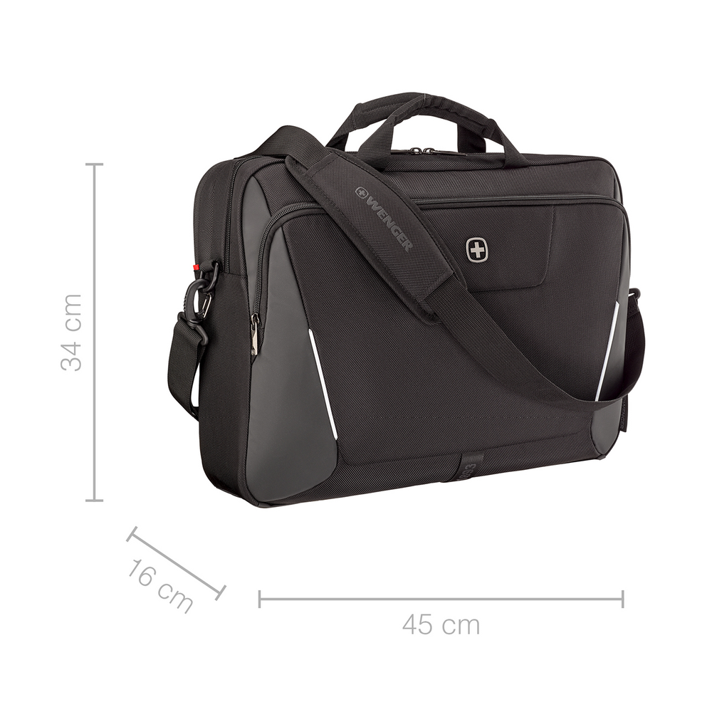 17 Zoll Laptop-Aktentasche mit Tablet-Fach