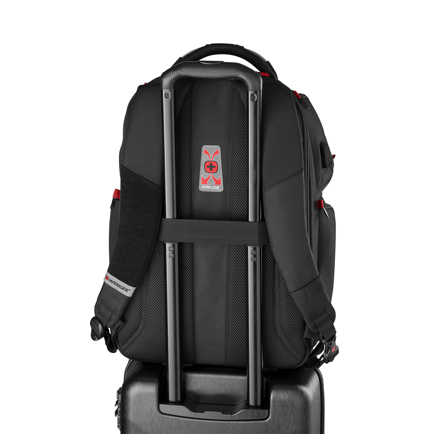 17,3 Zoll Gaming-Laptop-Rucksack mit Tablet-Fach