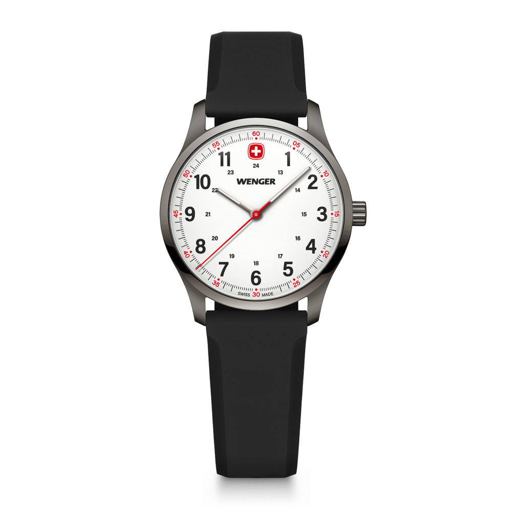Damenuhr schwarz Ø 34 mm