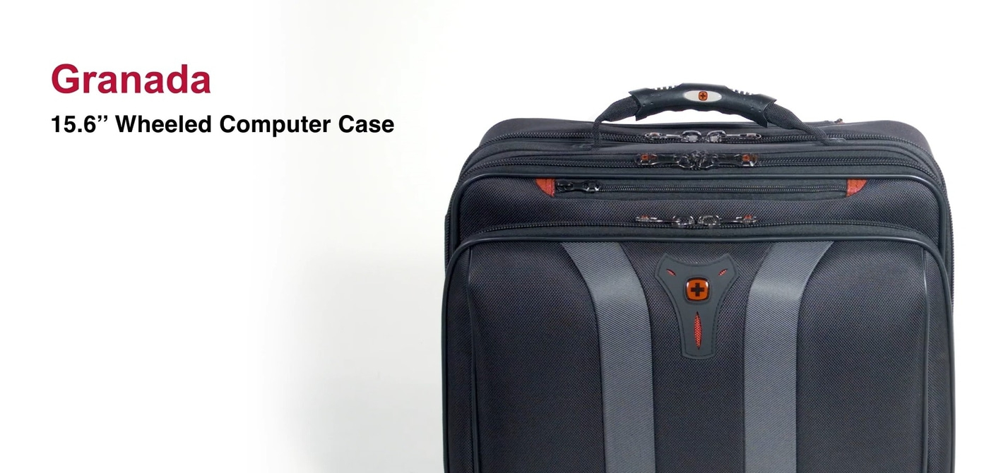 15,6 Zoll Laptop-Tasche mit Rollen