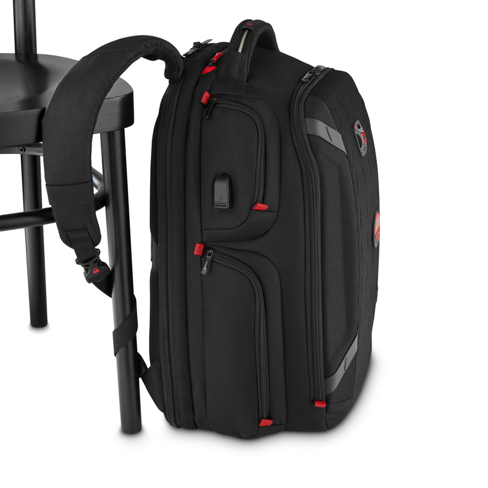 17,3 Zoll Gaming-Laptop-Rucksack mit Tablet-Fach