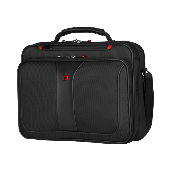 16 Zoll Laptop-Aktentasche, schwarz