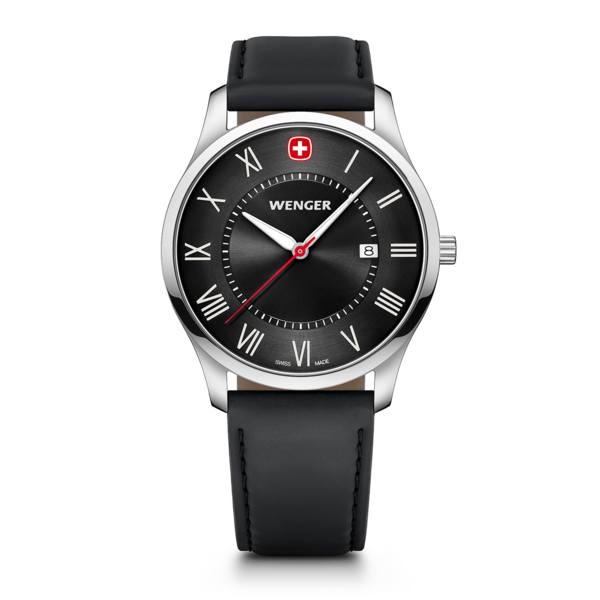 Herrenuhr schwarz Ø 42 mm
