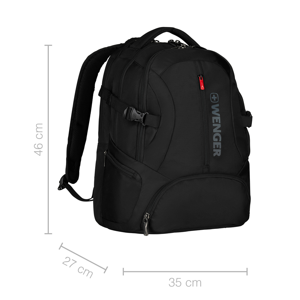 16 Zoll Deluxe-Laptop-Rucksack mit Tablet-Fach