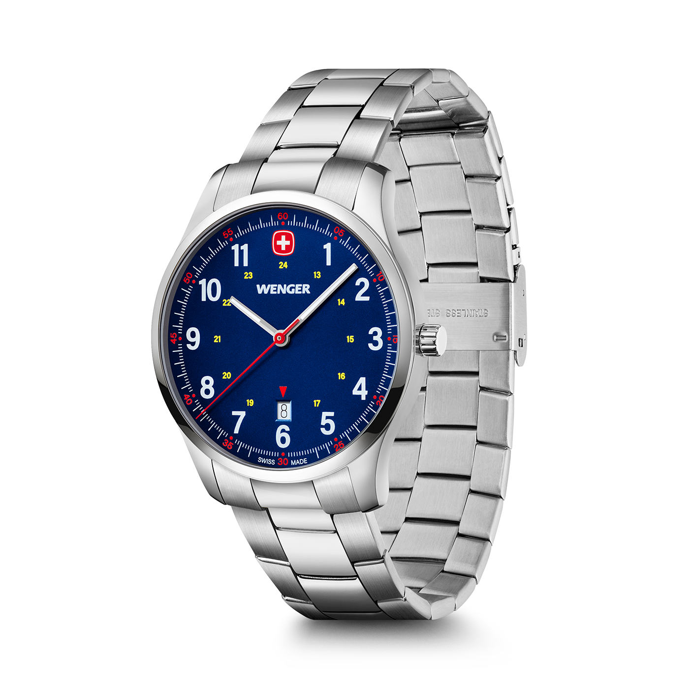 Herrenuhr blau Ø 42 mm