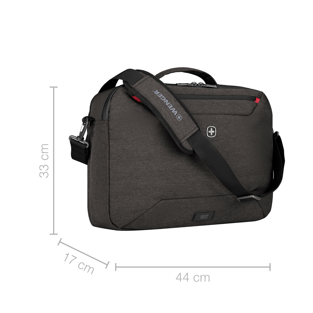 16 Zoll Laptop-Tasche mit Rucksackträgern