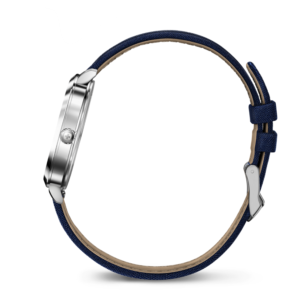 Herrenuhr blau-silber Ø 37 mm