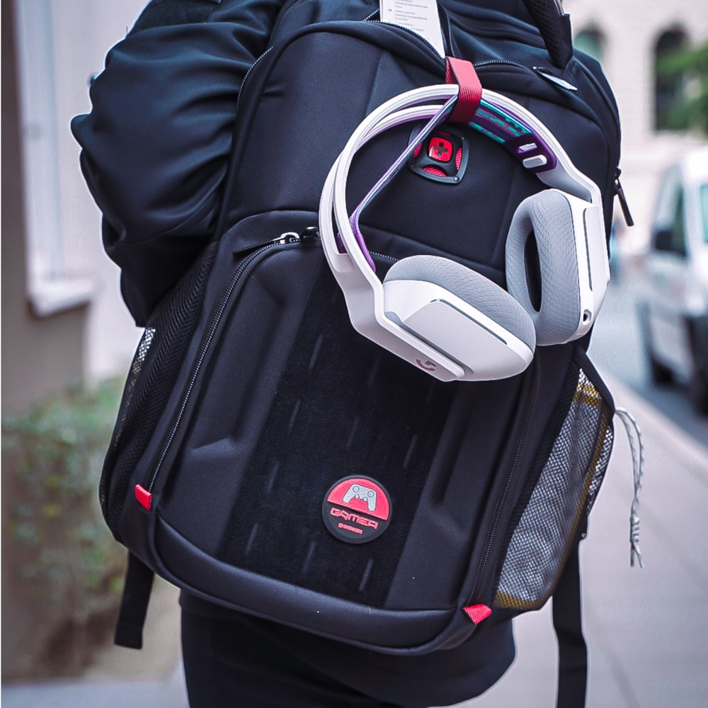 15,6 Zoll Gaming-Laptop-Rucksack mit Tablet-Fach