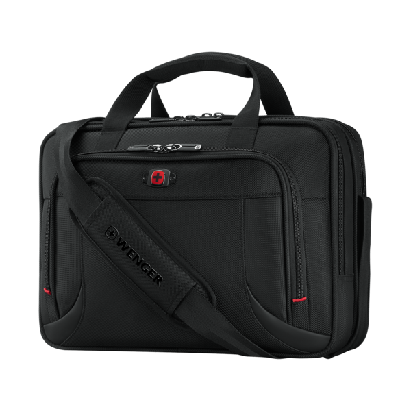 14 Zoll Laptop-Aktentasche, schwarz
