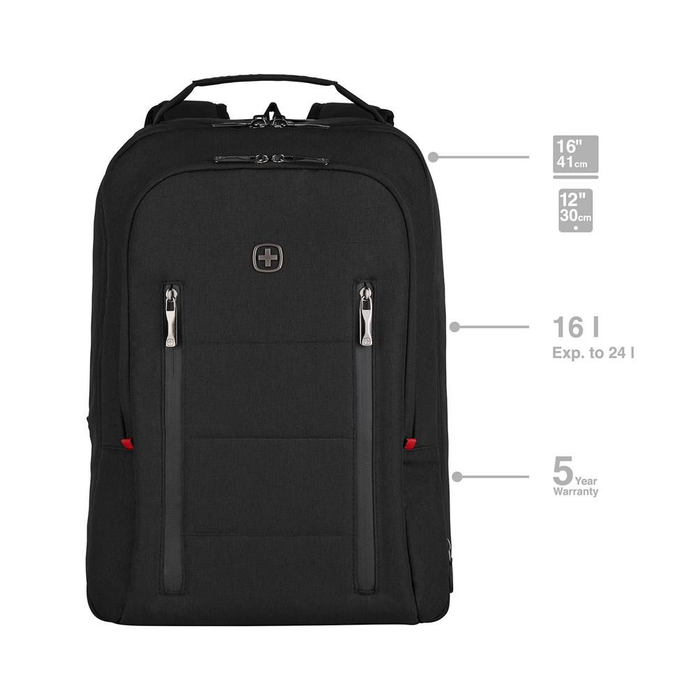 16 Zoll Handgepäck-Rucksack mit Tablet-Fach