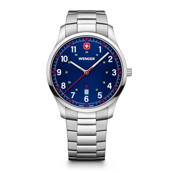 Herrenuhr blau Ø 42 mm