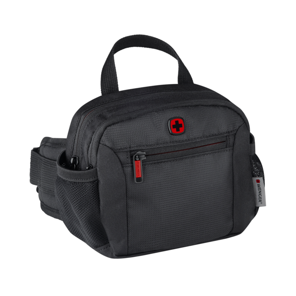 Gürteltasche für die Hüfte, schwarz