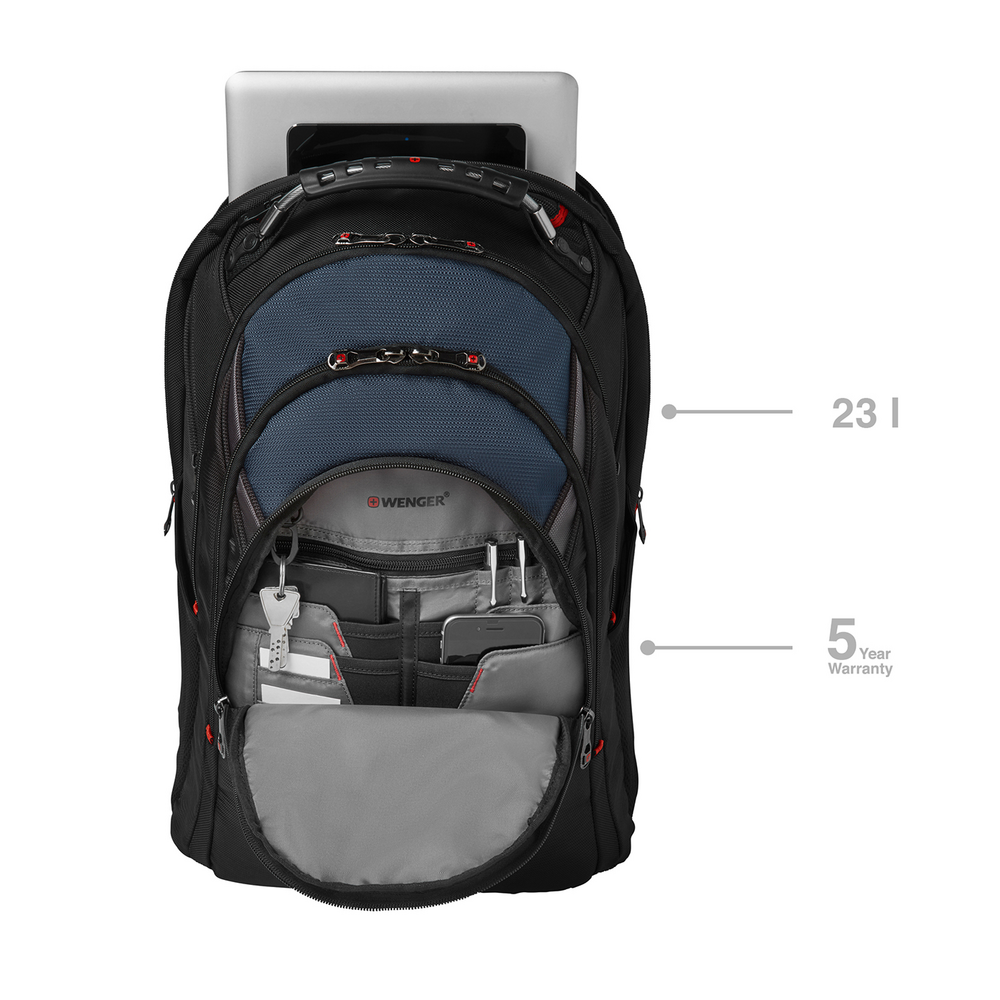 17 Zoll Laptop-Rucksack mit Tablet-Fach