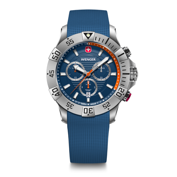 Chrono Herrenuhr blau Ø 43 mm