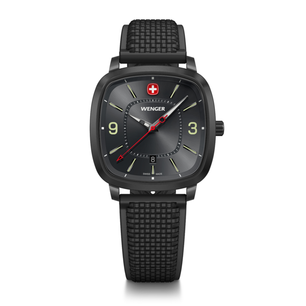 Herrenuhr schwarz-grau Ø 37 mm