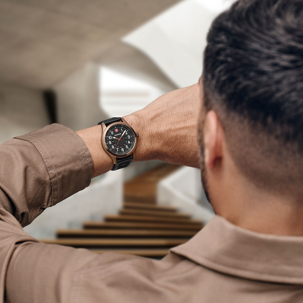 Herrenuhr bronze Ø 43 mm