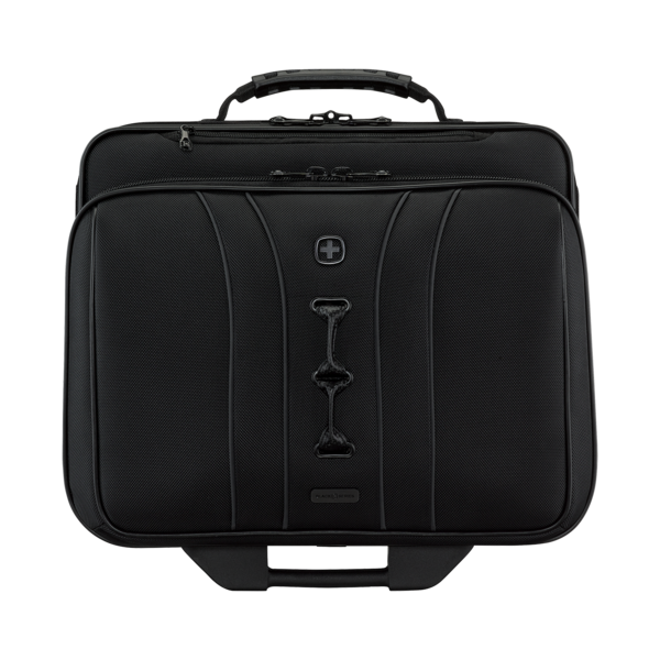 15,6 Zoll Laptop-Tasche mit Rollen und Tablet-Fach